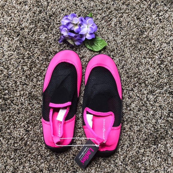 Bobbie Brooks Shoes - Bobbie Brooks Ladies Pink Water Beach Swim Shoes NWT